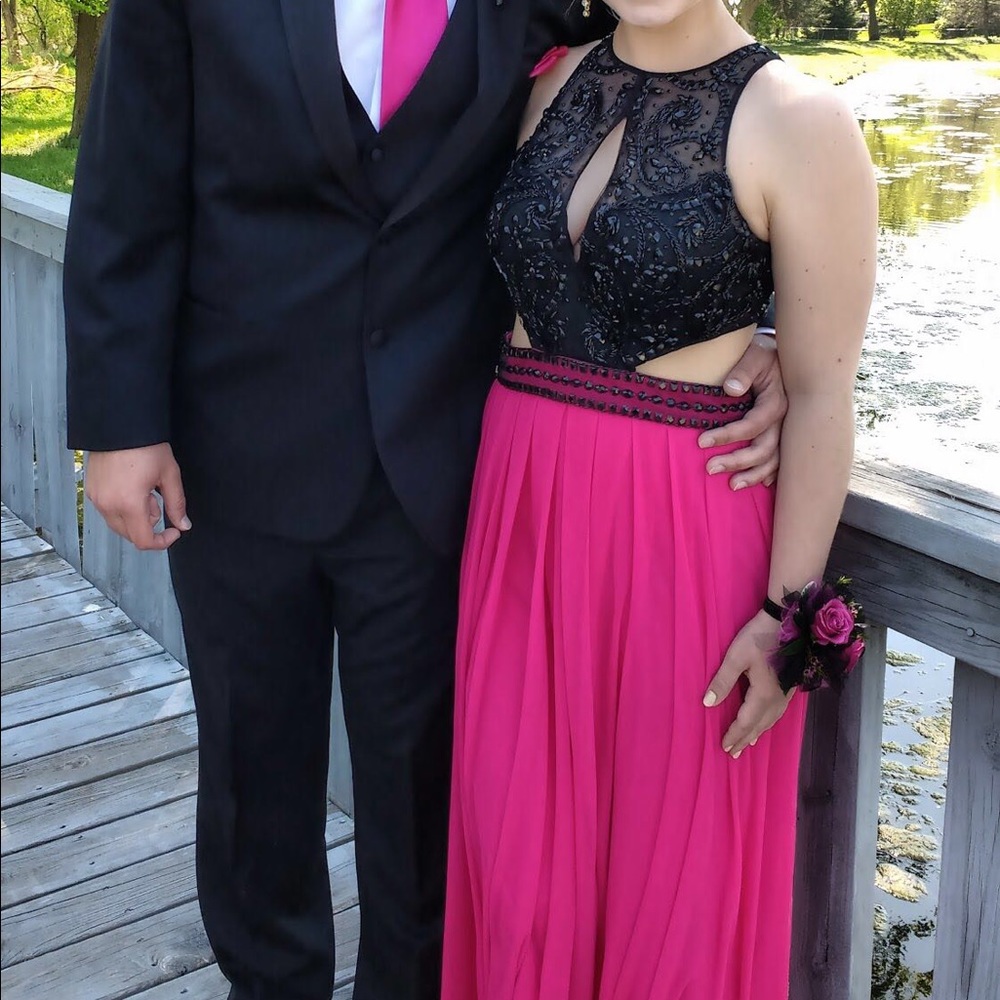 Formal prom full length dress